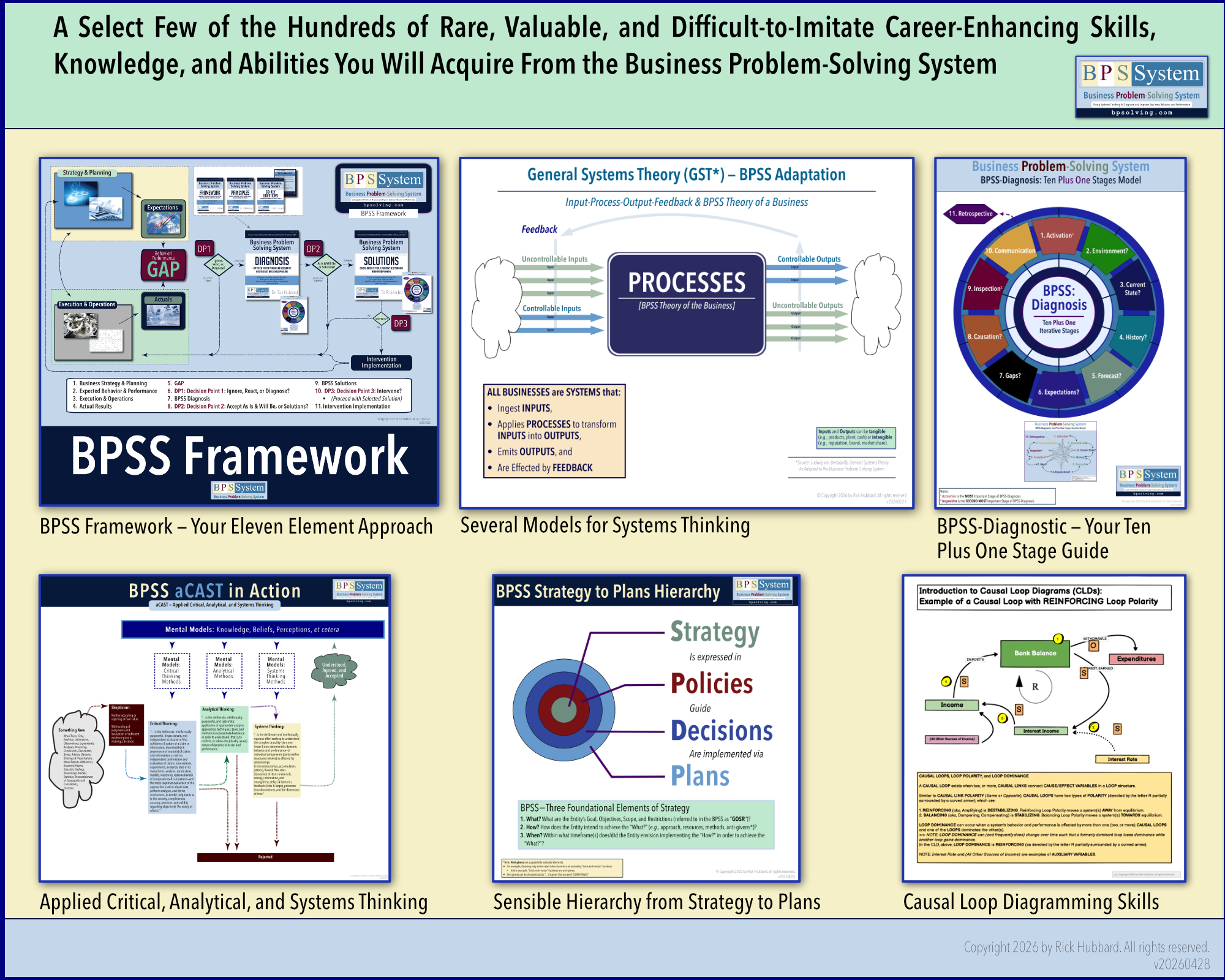 Select Few of the Rare, Valuable, and Difficult-to-Imitate Skills You Will Learn in the BPSS